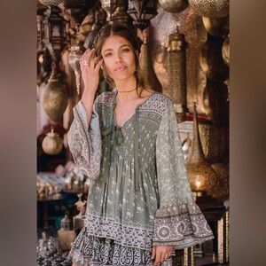 ⭐️Spell Lionheart Blouse - Olive Grove
